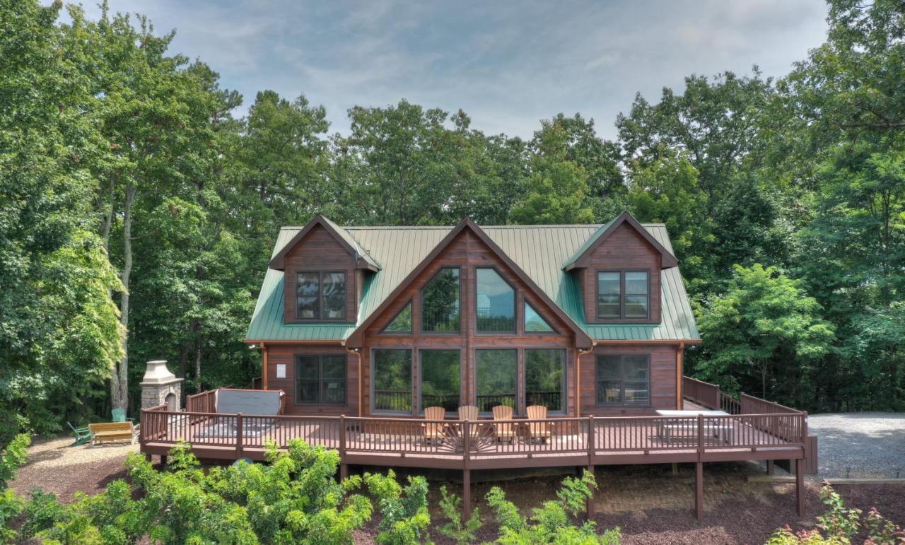 Villa Champagne Chalet - Cuddleup Morganton Exterior foto