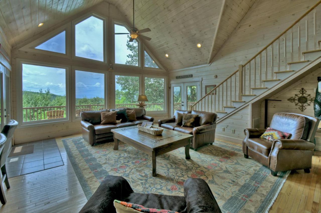 Villa Champagne Chalet - Cuddleup Morganton Exterior foto