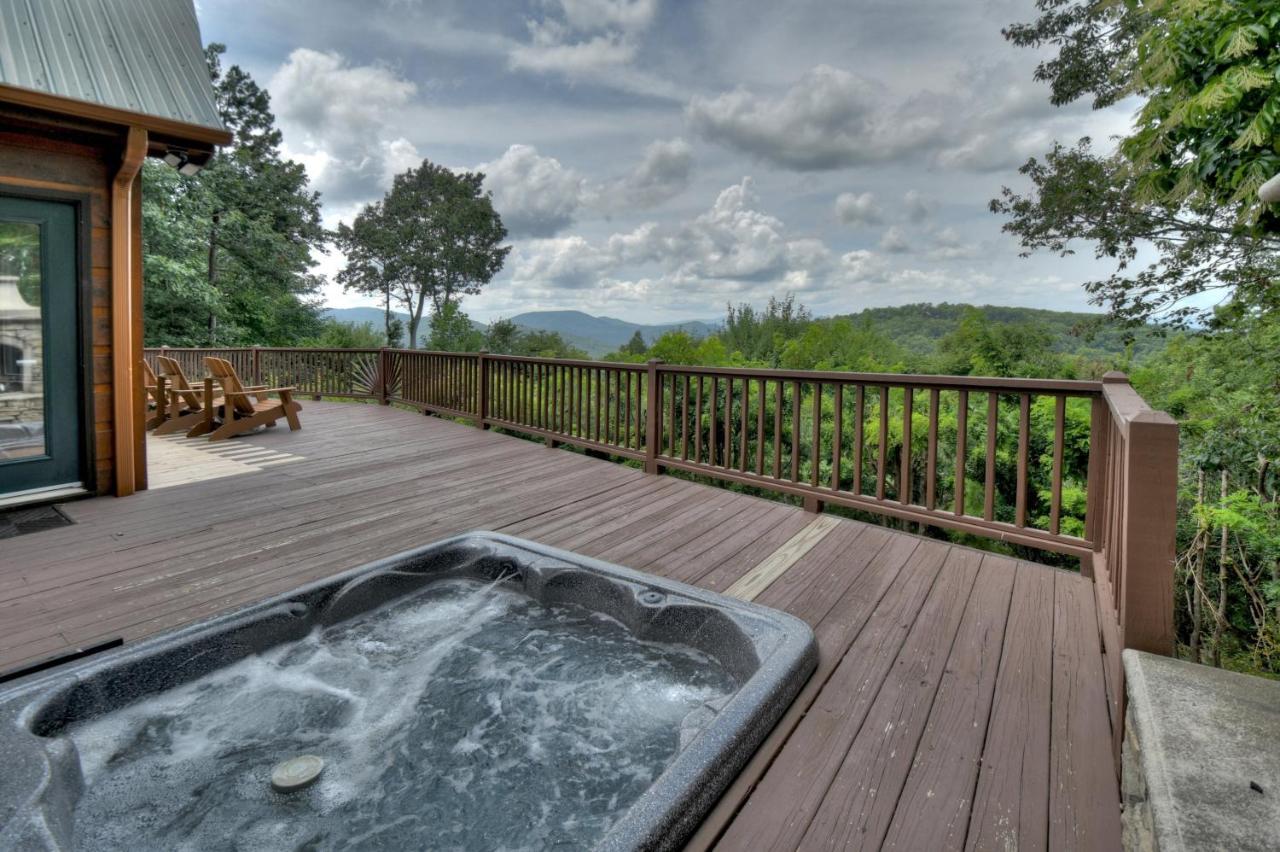 Villa Champagne Chalet - Cuddleup Morganton Exterior foto