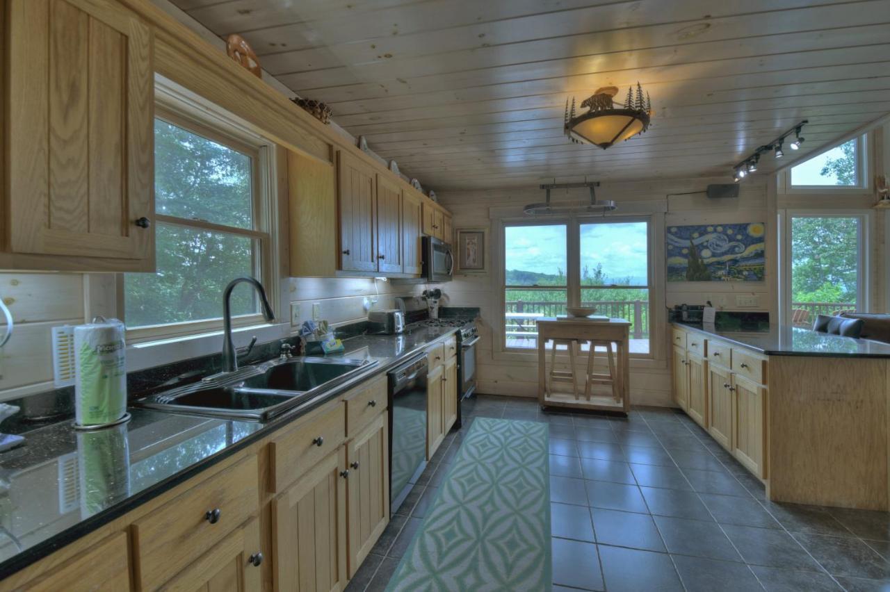 Villa Champagne Chalet - Cuddleup Morganton Exterior foto