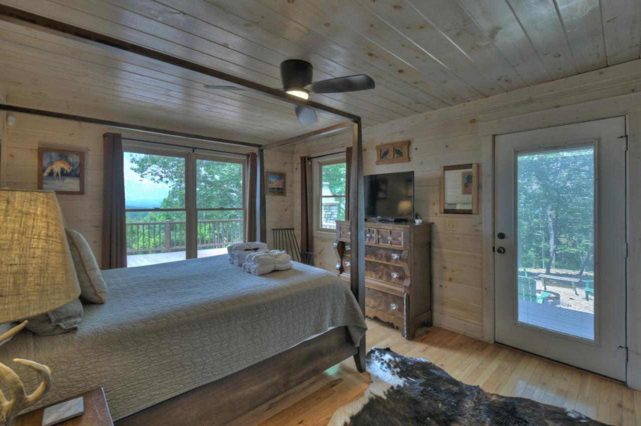 Villa Champagne Chalet - Cuddleup Morganton Exterior foto