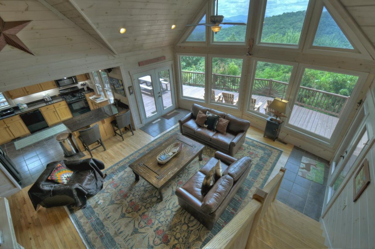 Villa Champagne Chalet - Cuddleup Morganton Exterior foto